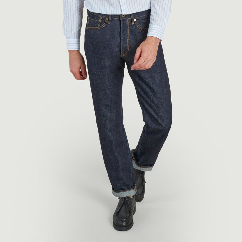 Jean Coupe Classique Droit En Coton Américain 14.8oz - Japan Blue Jeans